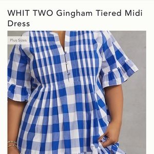 Anthropologie midi dress